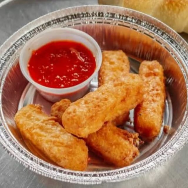 Mozzarella Sticks Tray.