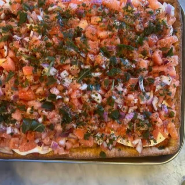 Bruschetta Sicilian Pie.