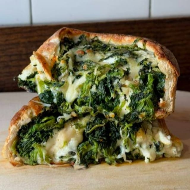 Spinach Ricotta Pinwheel.