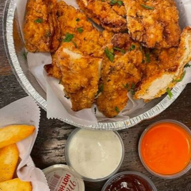 Fried Chicken Plate.