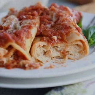 Manicotti (Baked)