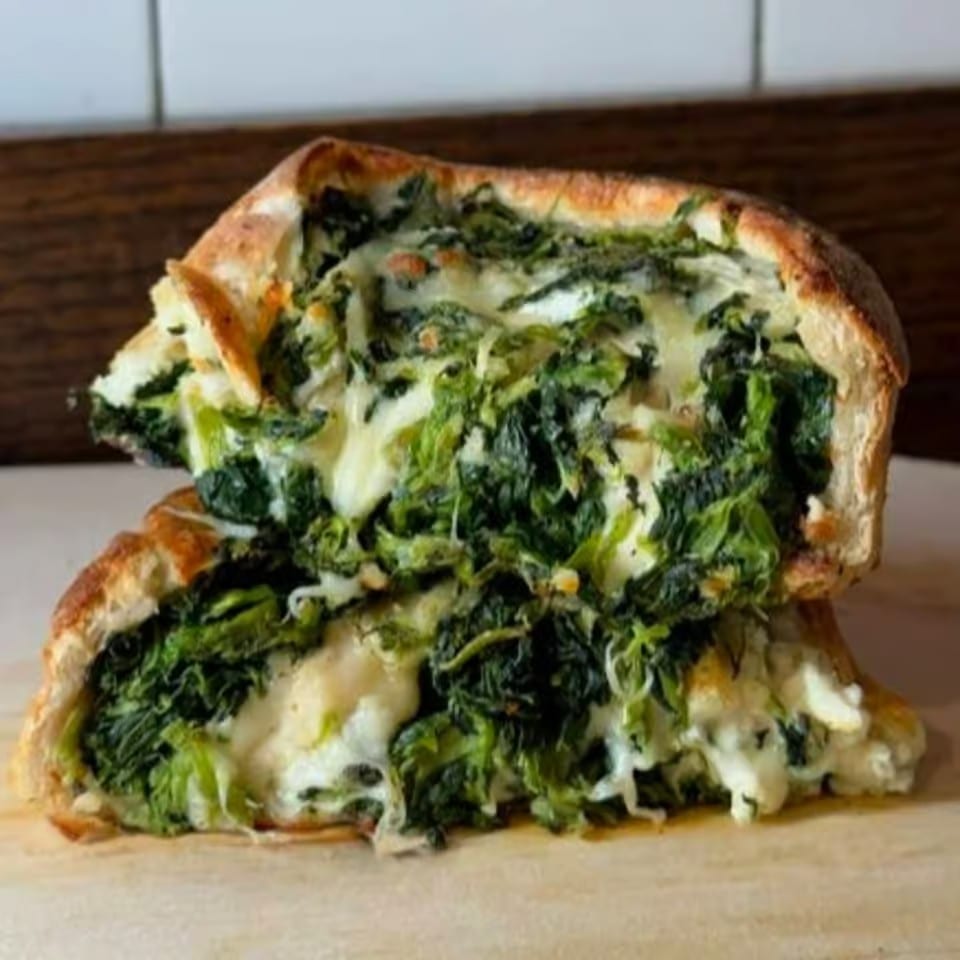 Spinach Ricotta Pinwheel.