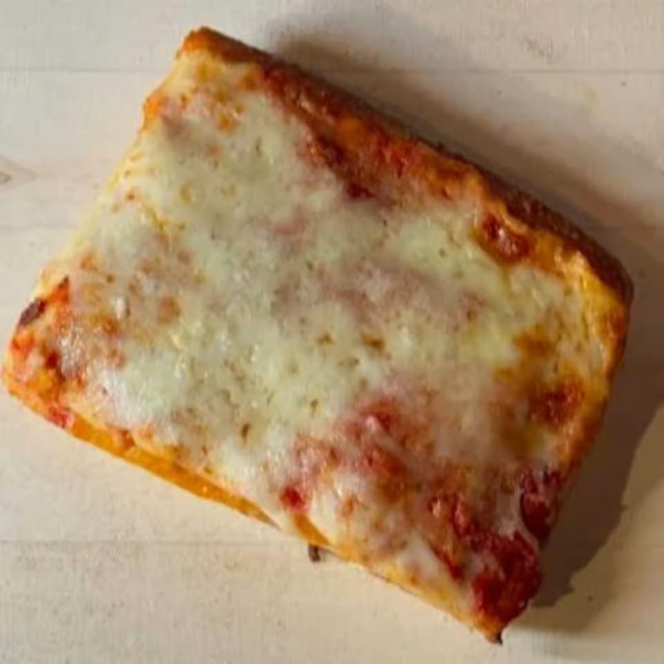 Sicilian Pizza Slice.
