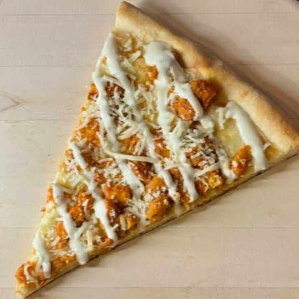 Buffalo Chicken Pizza Slice.