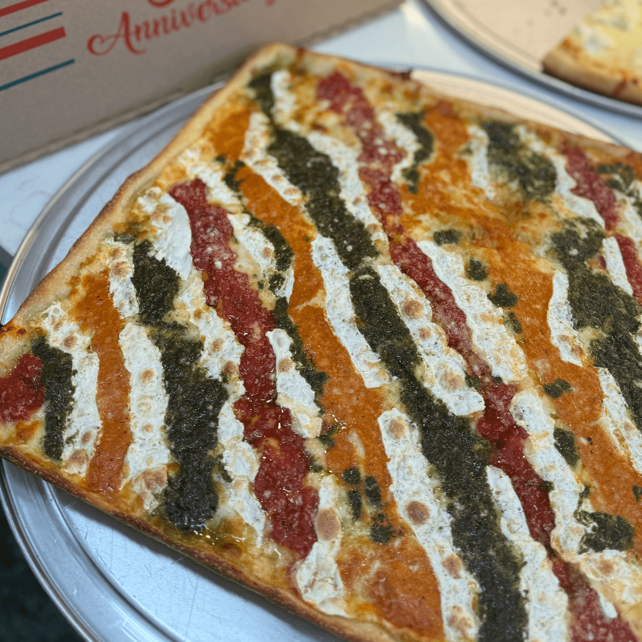 M V P Pizza Slice.
