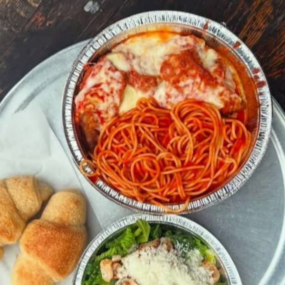 Chicken Cutlet Parmigiana.