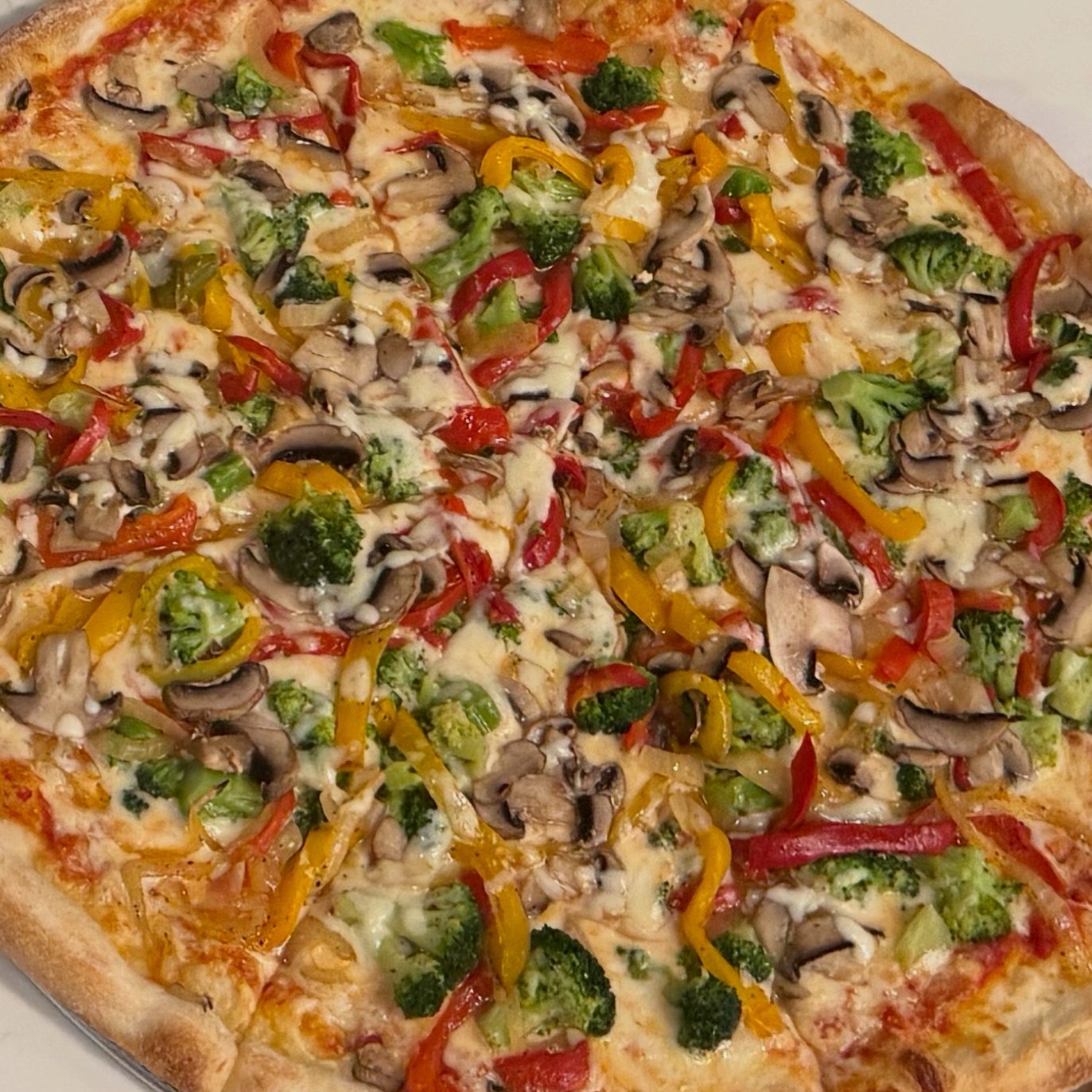 Vegetable Pizza Pie.