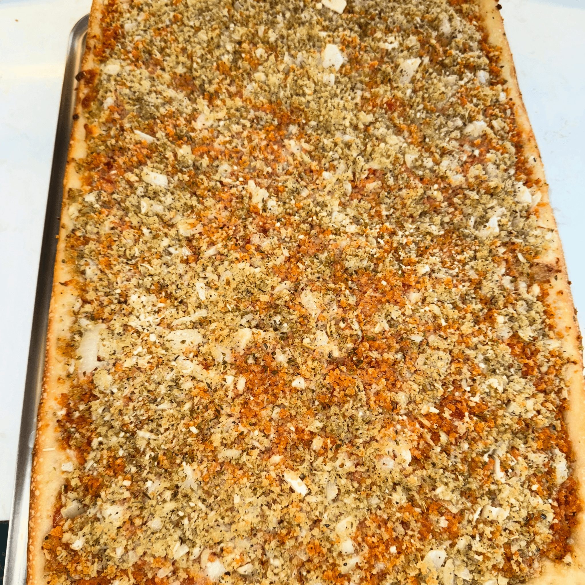 Sfincione Pizza Pie.