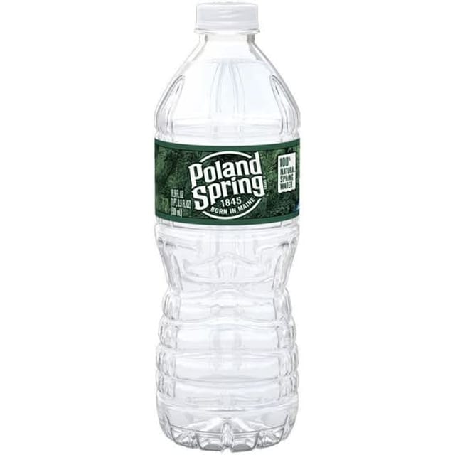Poland Spring Water.